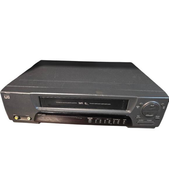LXI Series  4-Head VHS VCR Player Recorder Sears Vintage Tested - Picture 1 of 4